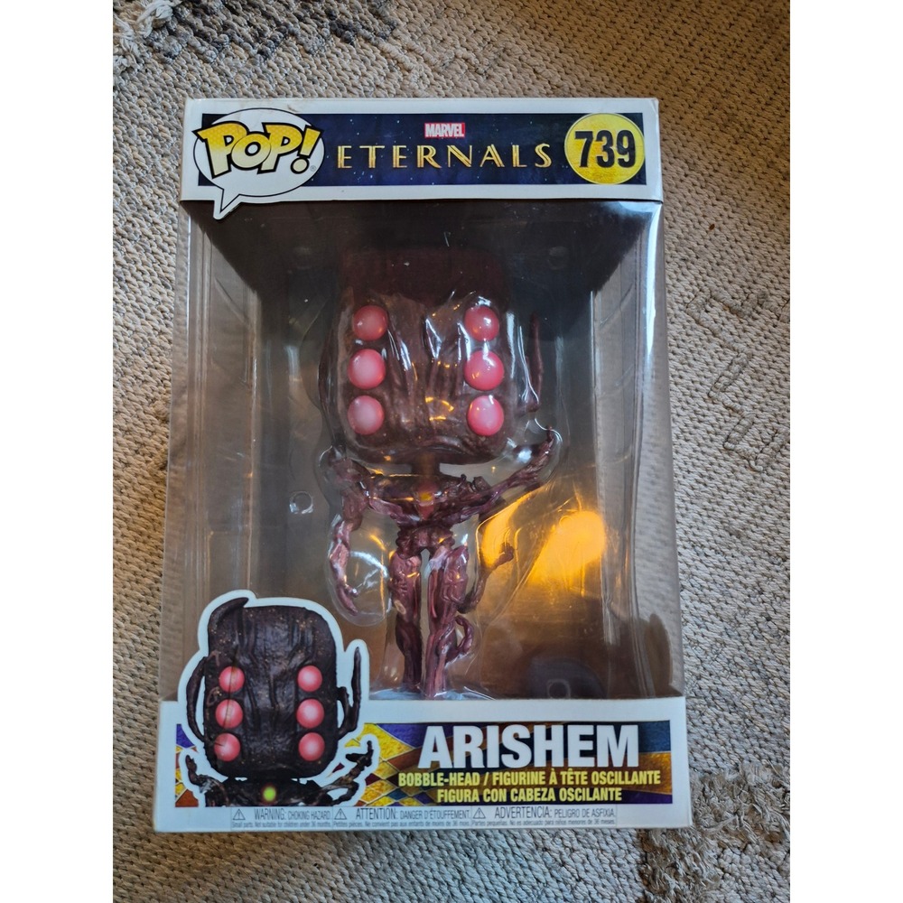 Funko Pop Marvel Eternals Arishem 739 10 Inch Jumbo Vinyl Bobble-Head Figure